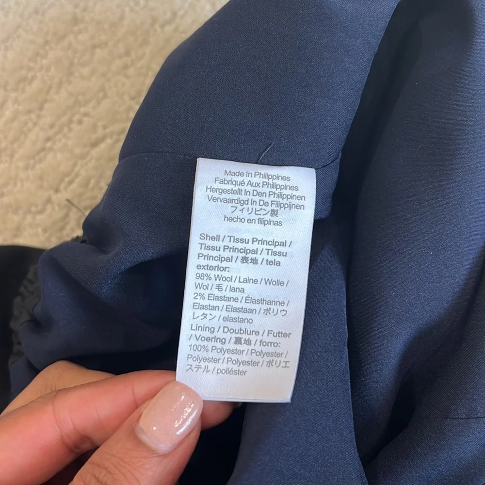 J. Crew Tie Waist Straight Leg Pant Size 8